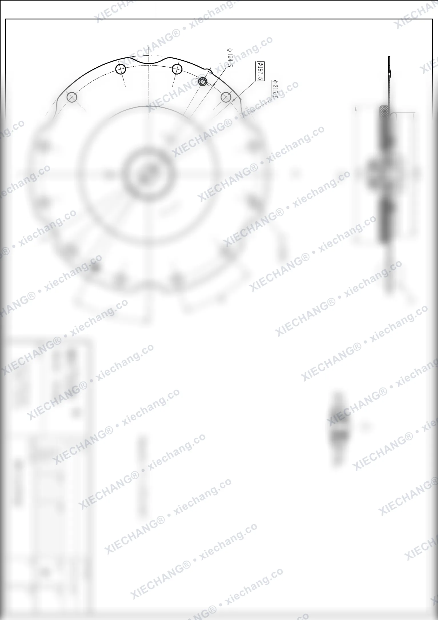WPS-CA/EP102 — Assembly Drawing