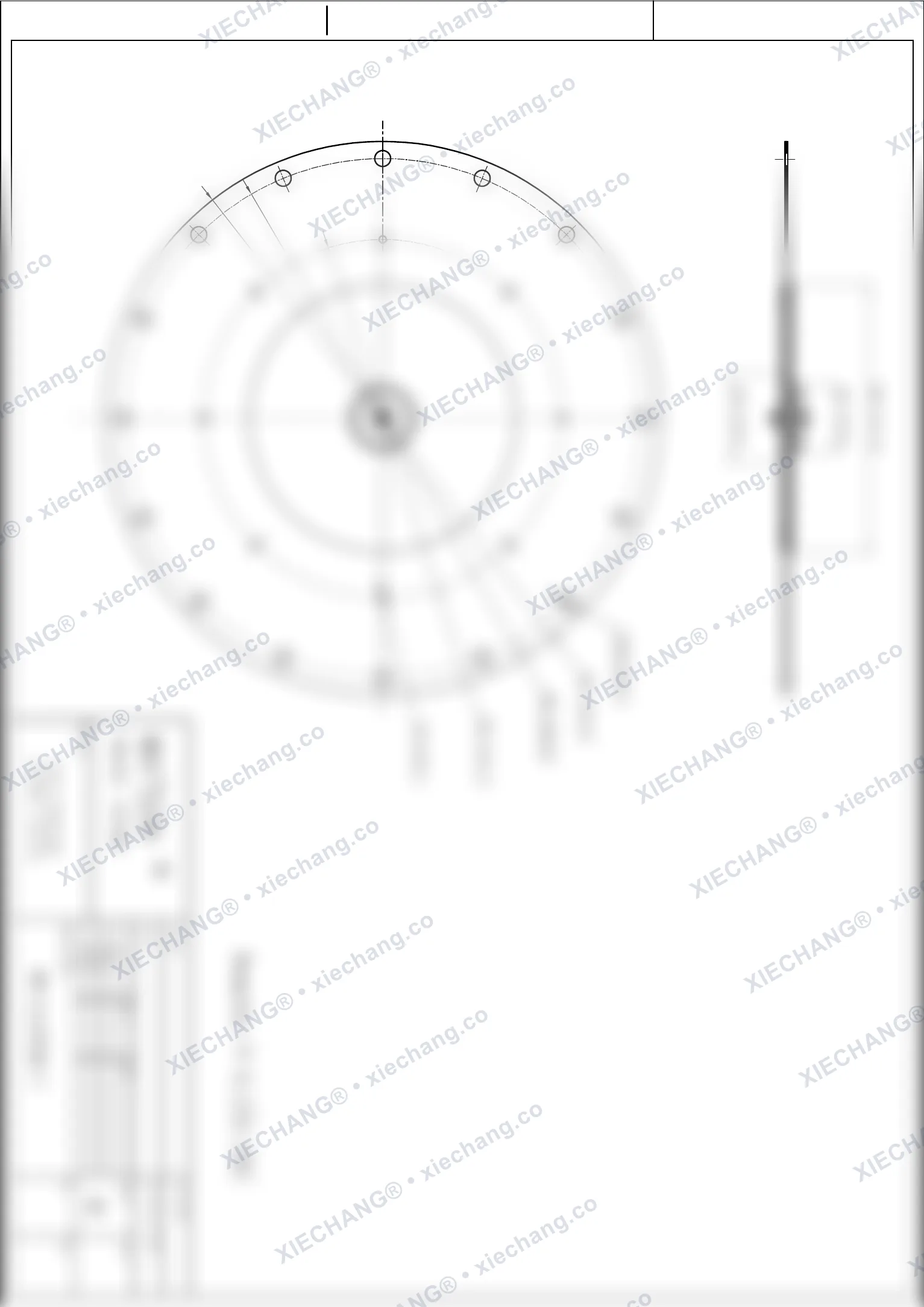 WPS-CA/EP250/I · 10 inch · first-stage · large-valve diaphragm assembly — Assembly Drawing