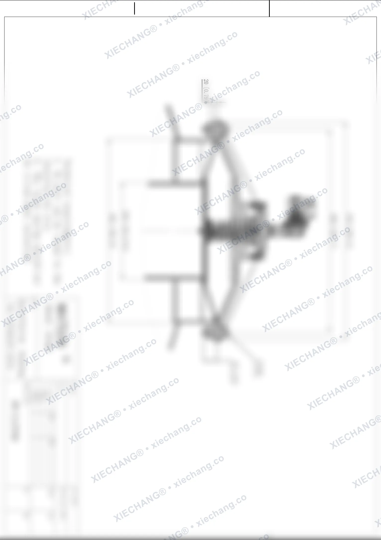 WPS-CA/EP300 · 12 inch · ultra-low-pressure large valve — Installation Drawing
