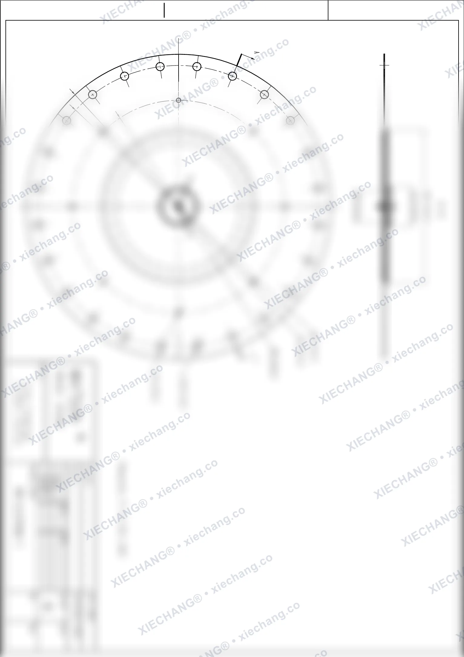WPS-CA/EP400/I · 16 inch · first-stage · large-valve diaphragm assembly — Assembly Drawing