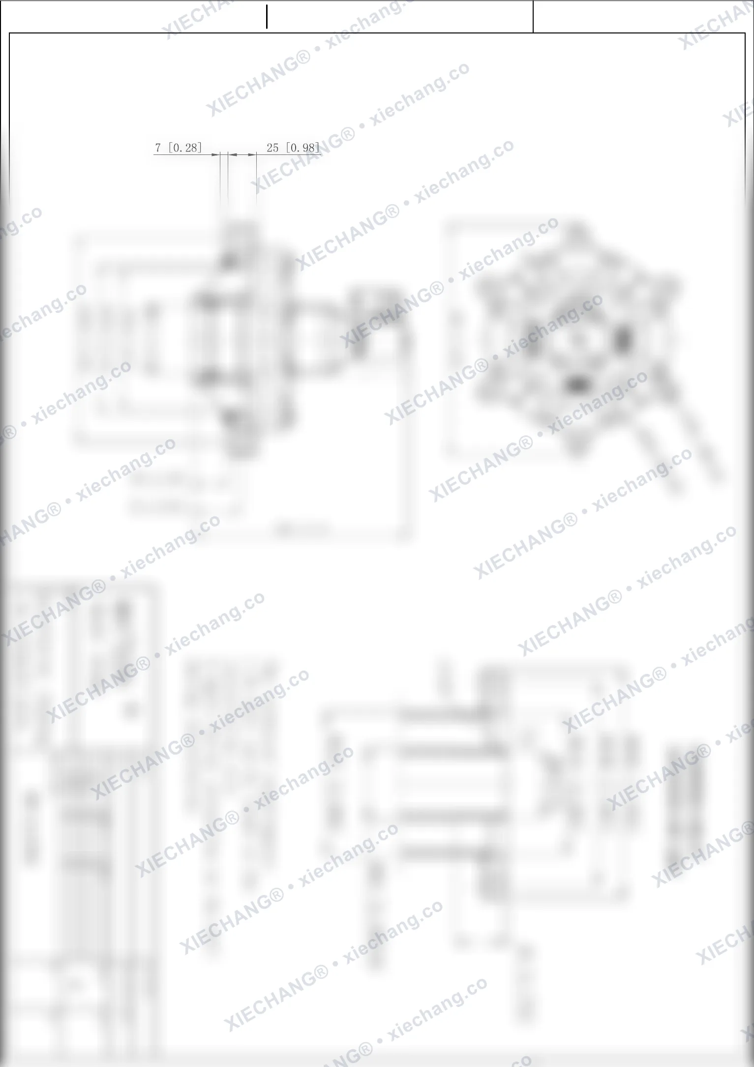 WPS-CA/EP50 · immersed valve — Installation Drawing