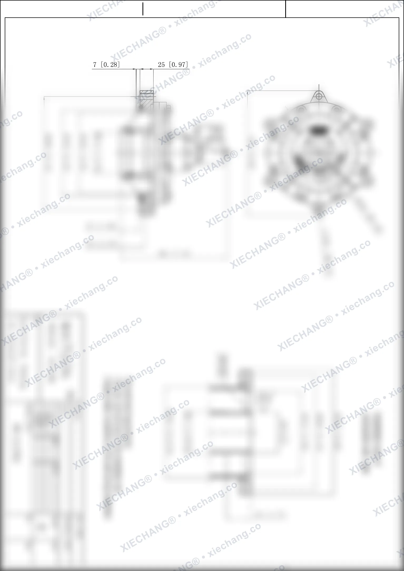 WPS-CA/EP62 · immersed valve — Installation Drawing