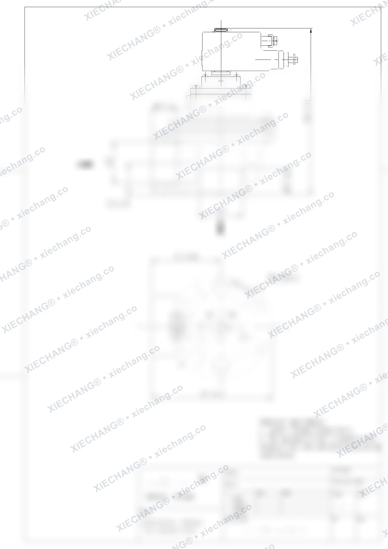 WPS-F-CA/TG40 · male-thread / flameproof valve — Installation Drawing