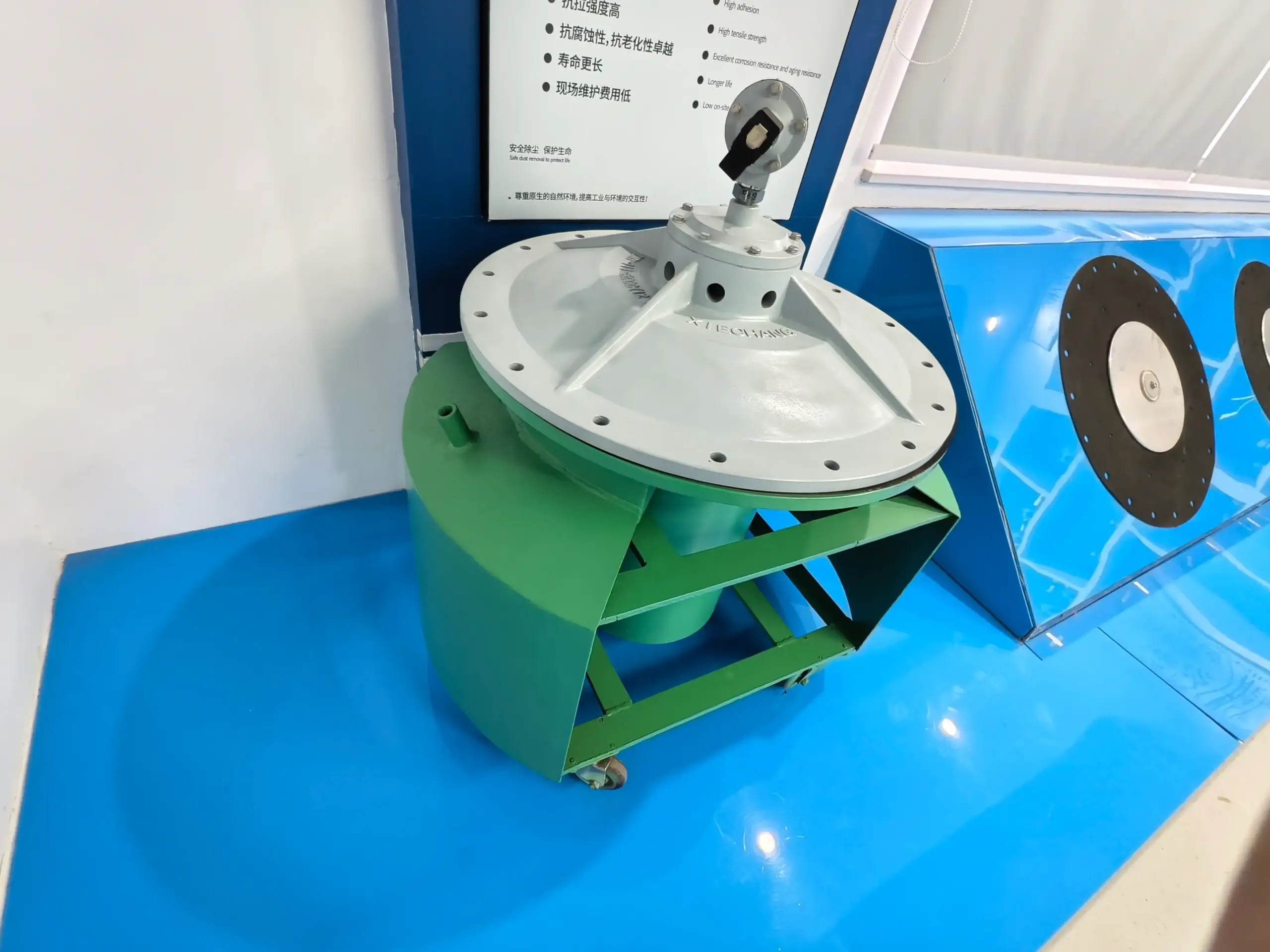 DMY-III large diameter pulse valve side detail