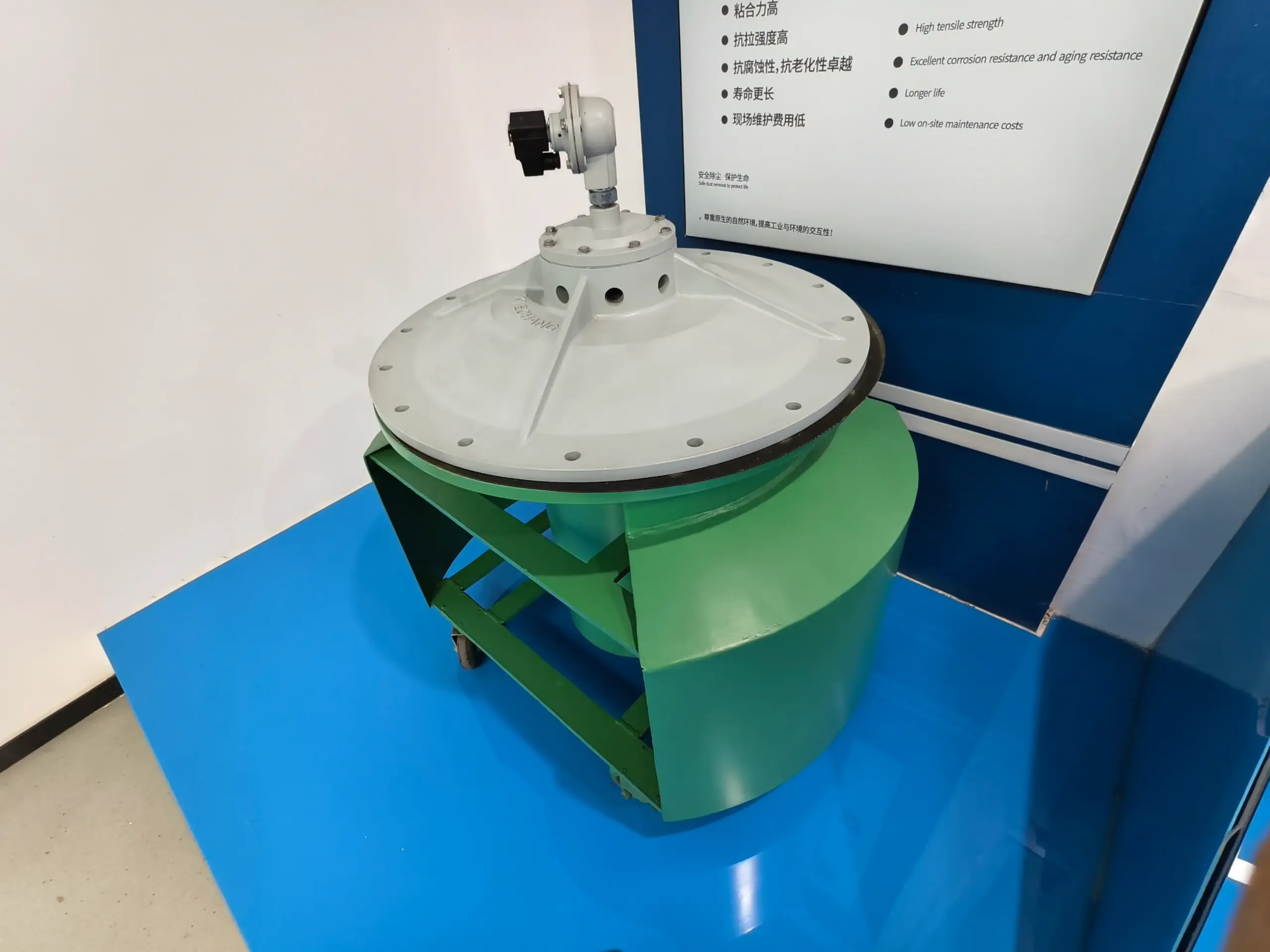 DMY-III large-scale pulse valve installation detail