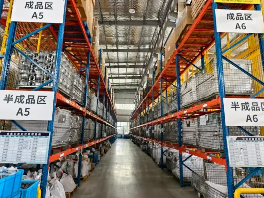 Pulse jet valve shelves