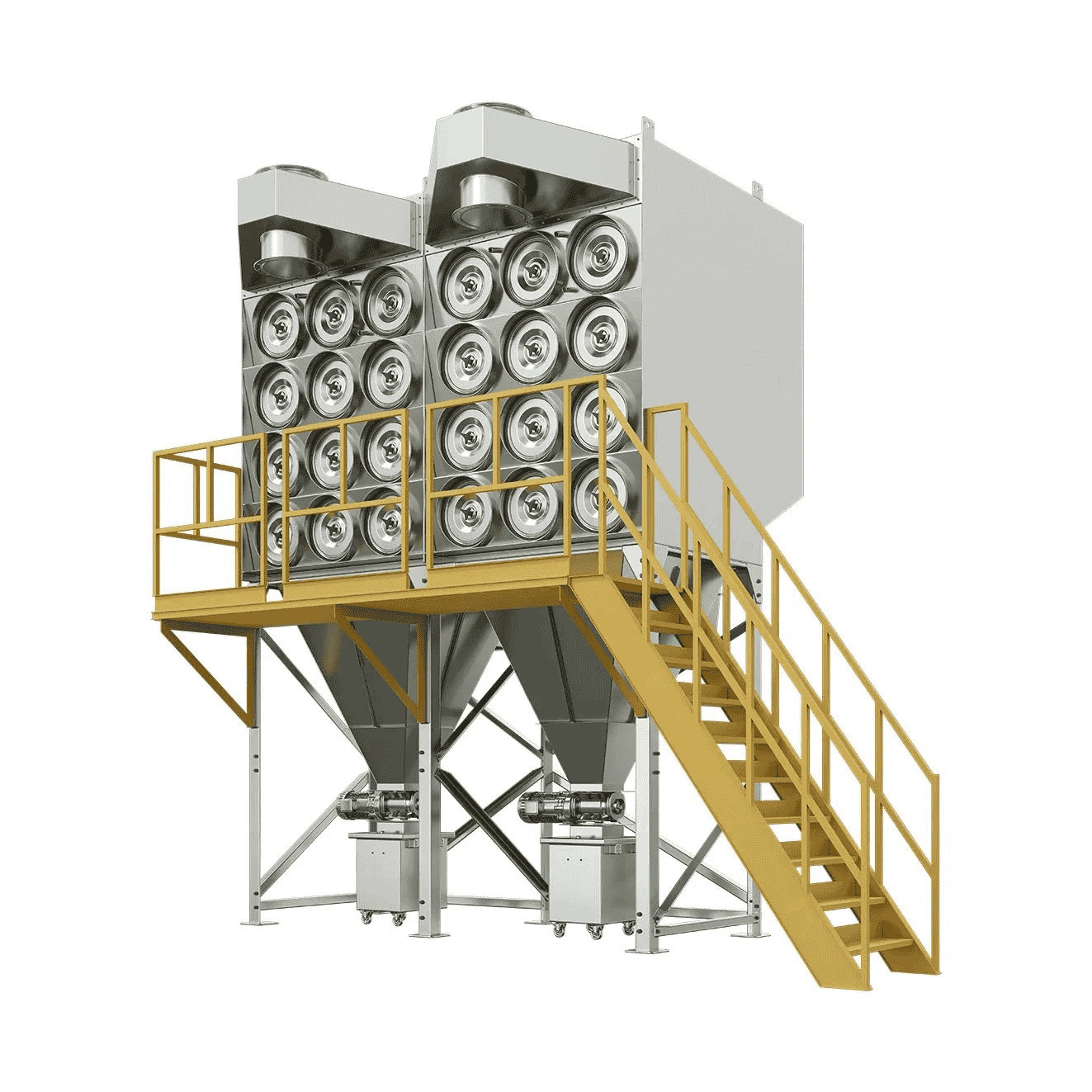 XC-Series High-Capacity Industrial Cartridge Dust Collector with Multi-Stage Filtration