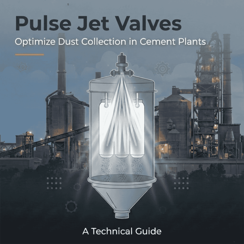 How Pulse Jet Valves Optimize Dust Collection in Cement Plants: A Technical Guide